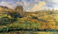 mars soleil pontoise 1875 Camille Pissarro